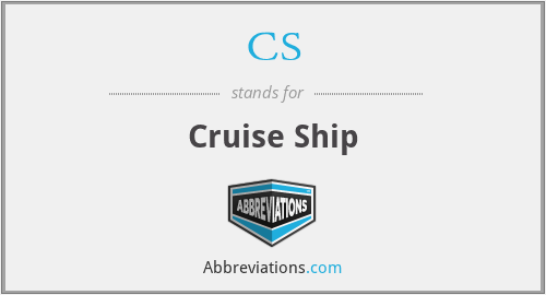 cruise ship abbreviations